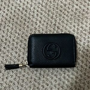 gucci disco card case wallet